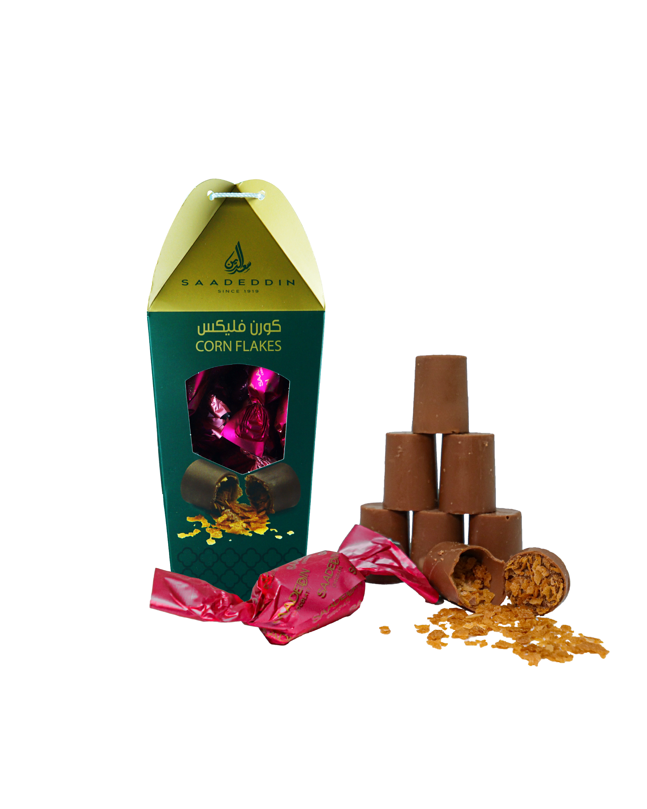 Saadeddin Cornflakes Chocolate Small 250g