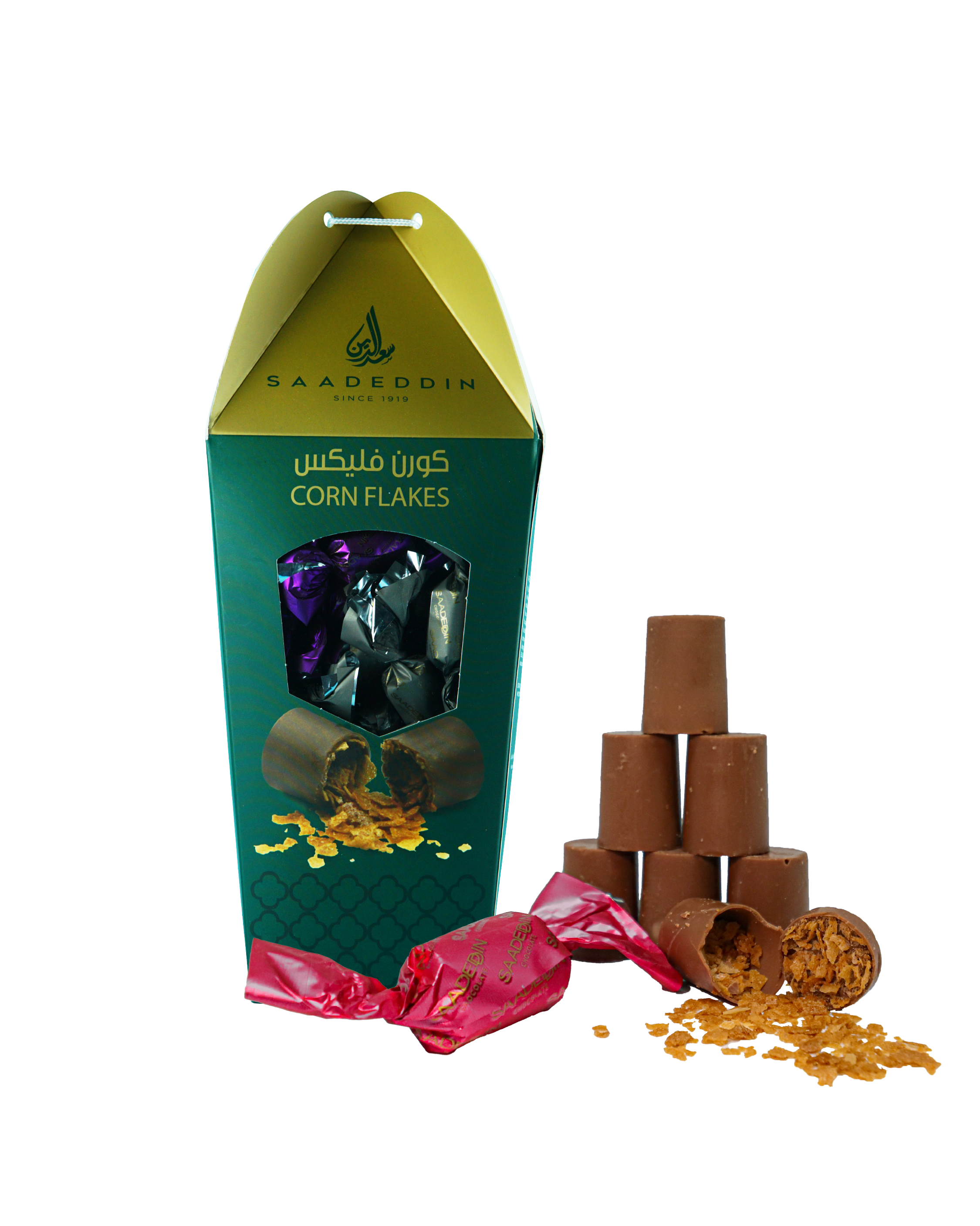 Saadeddin Cornflakes Chocolate Large 600g